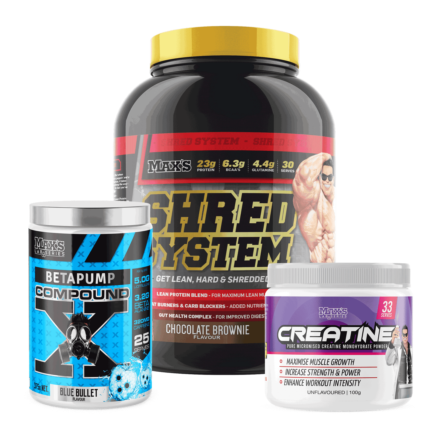 Shred & Pre Value Stack