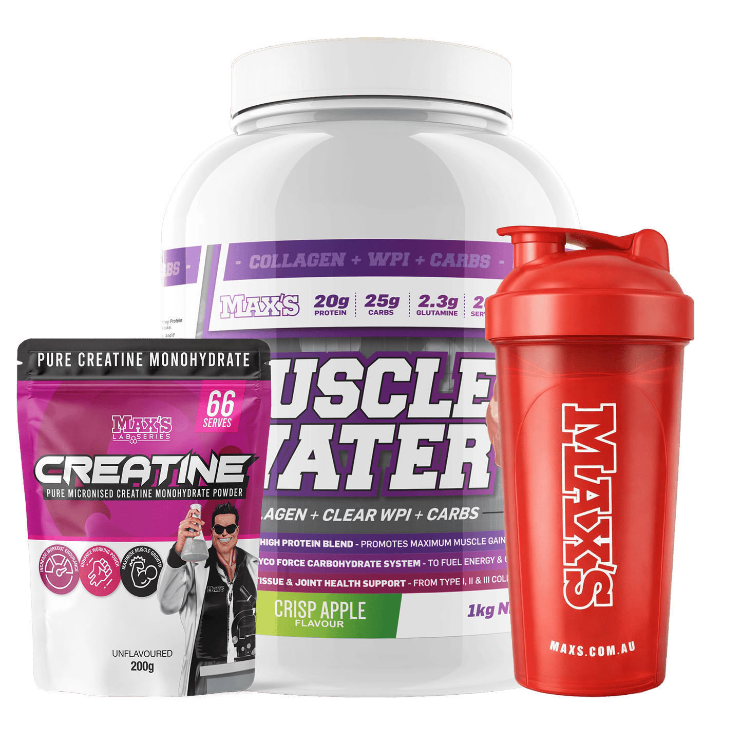 MAX'S MUSCLE WATER Value Bundle