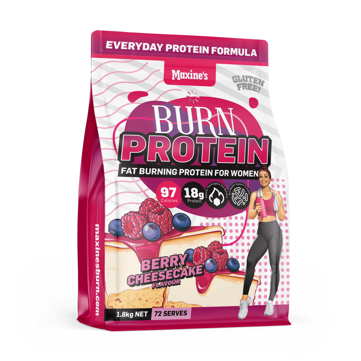 CWMP - Maxine's Burn 1.8kg Berry Cheese Cake