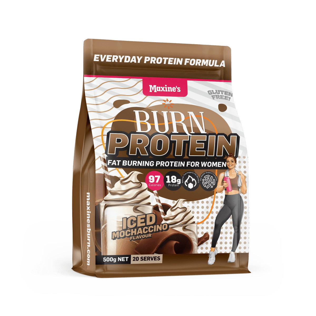 CWMP - Maxine's Burn 500g Iced Mochachino