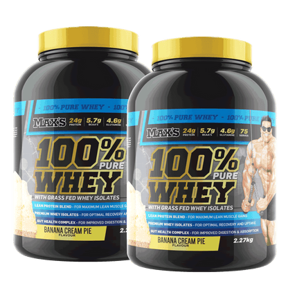 Twin Pack: 100% Whey Protein