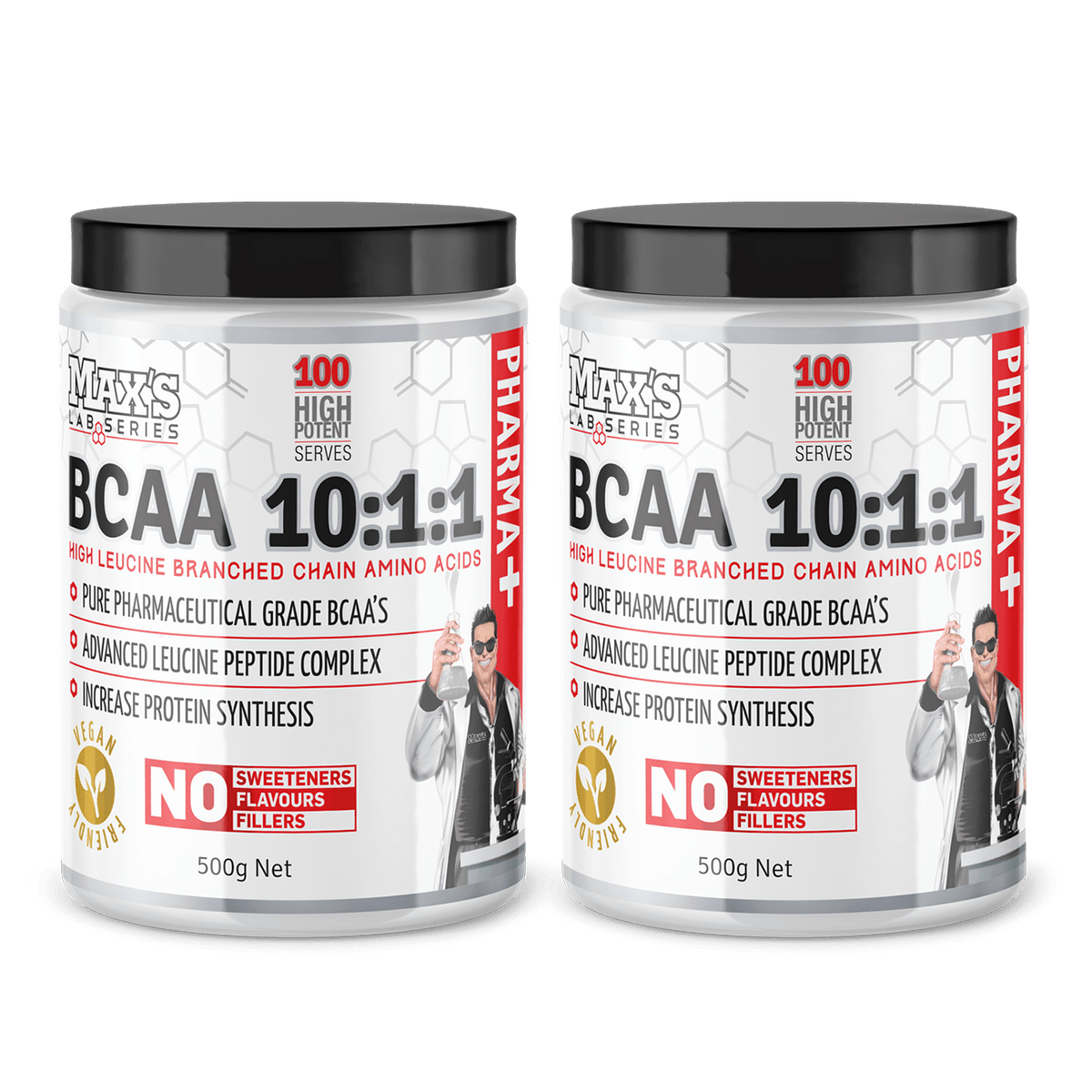 Twin Pack: BCAA 10:1:1