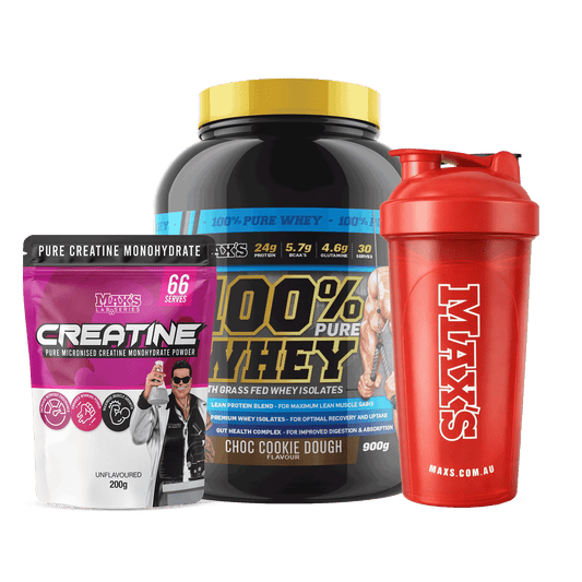 MAX'S 100% Whey Value Bundle 900g
