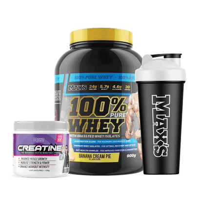 MAX'S 100% Whey Value Bundle 900g