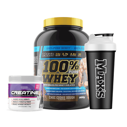 MAX'S 100% Whey Value Bundle 900g