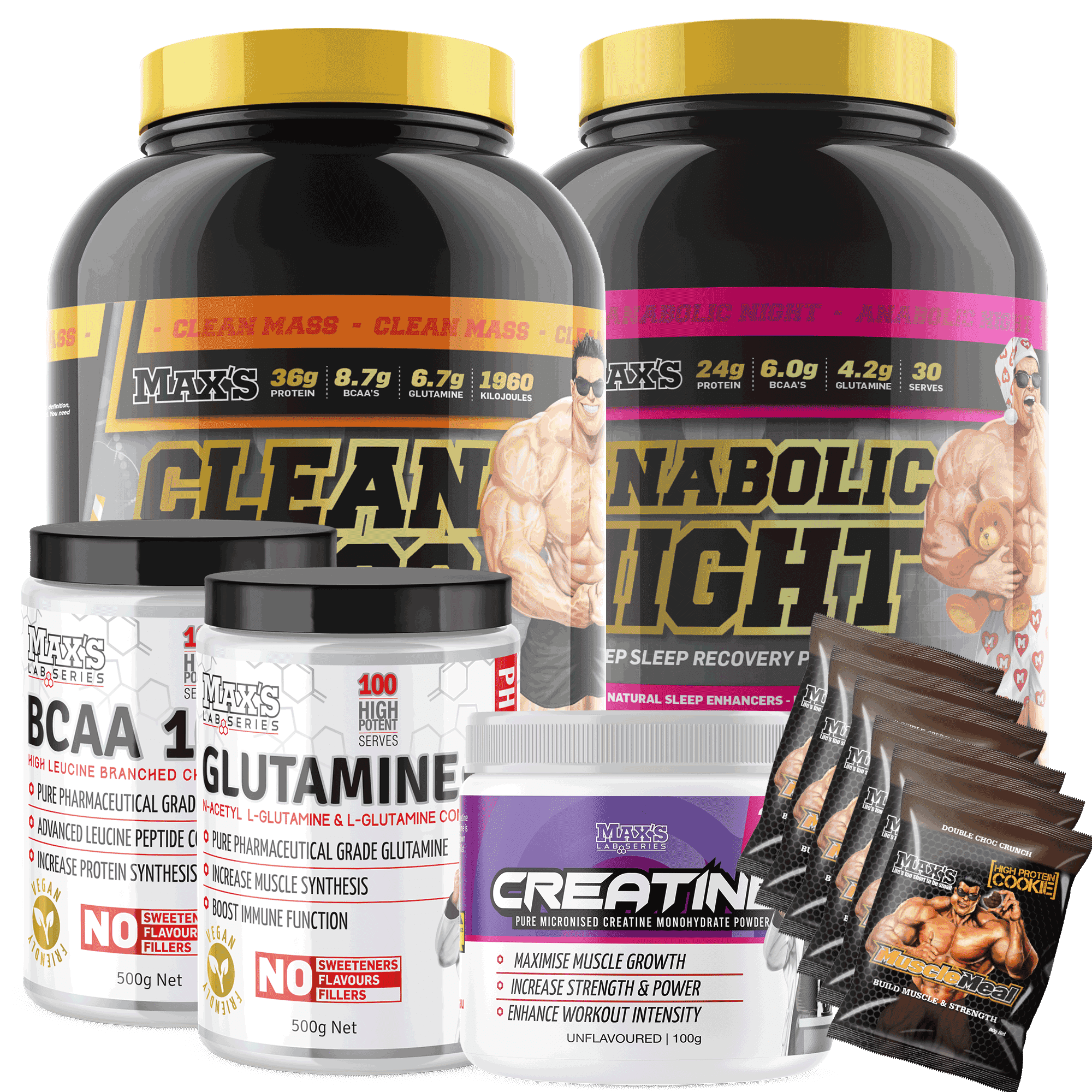 MAX'S Mass Advanced Pack - Bundles | MAX'S Protein Official™ – Max's ...