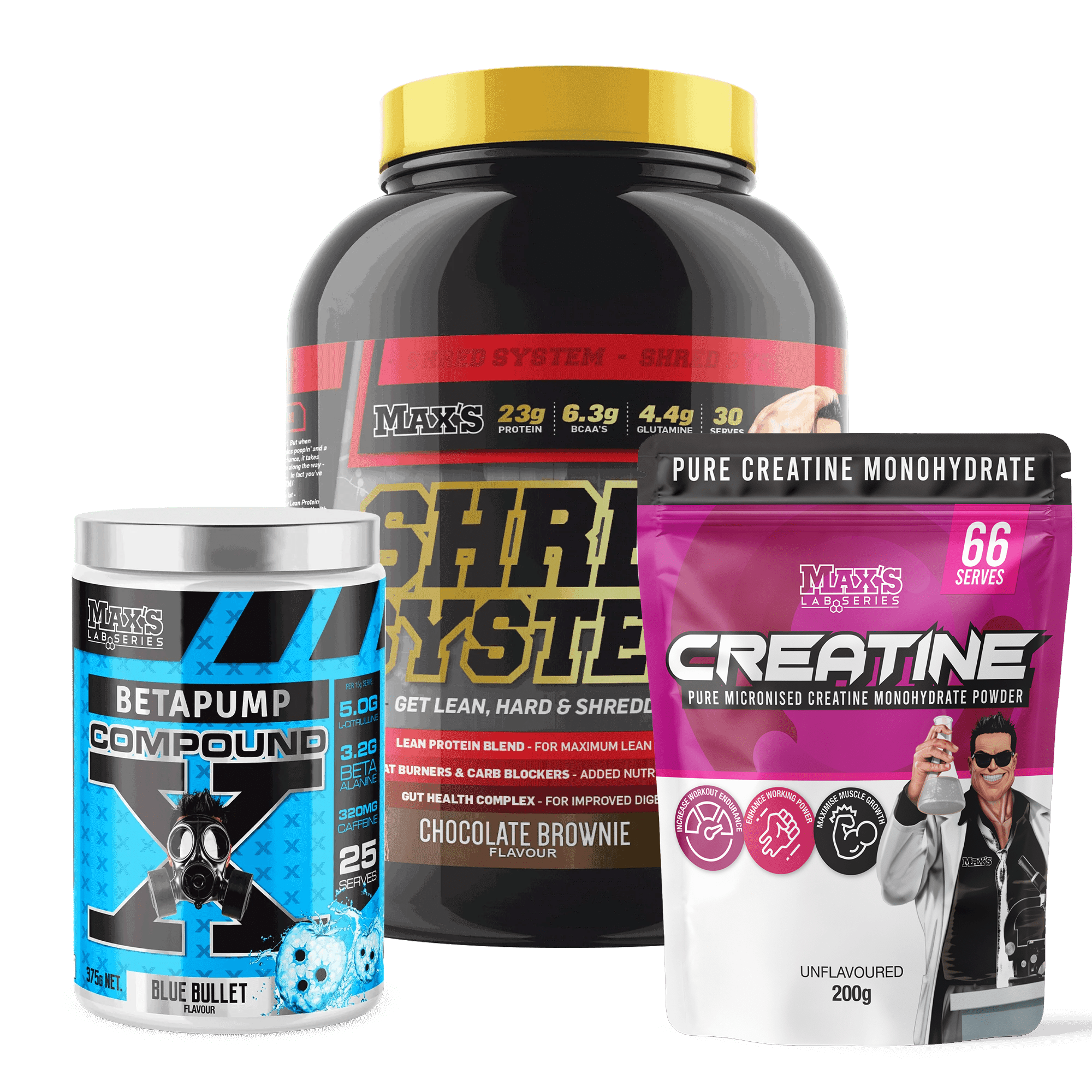 Shred & Pre Value Stack