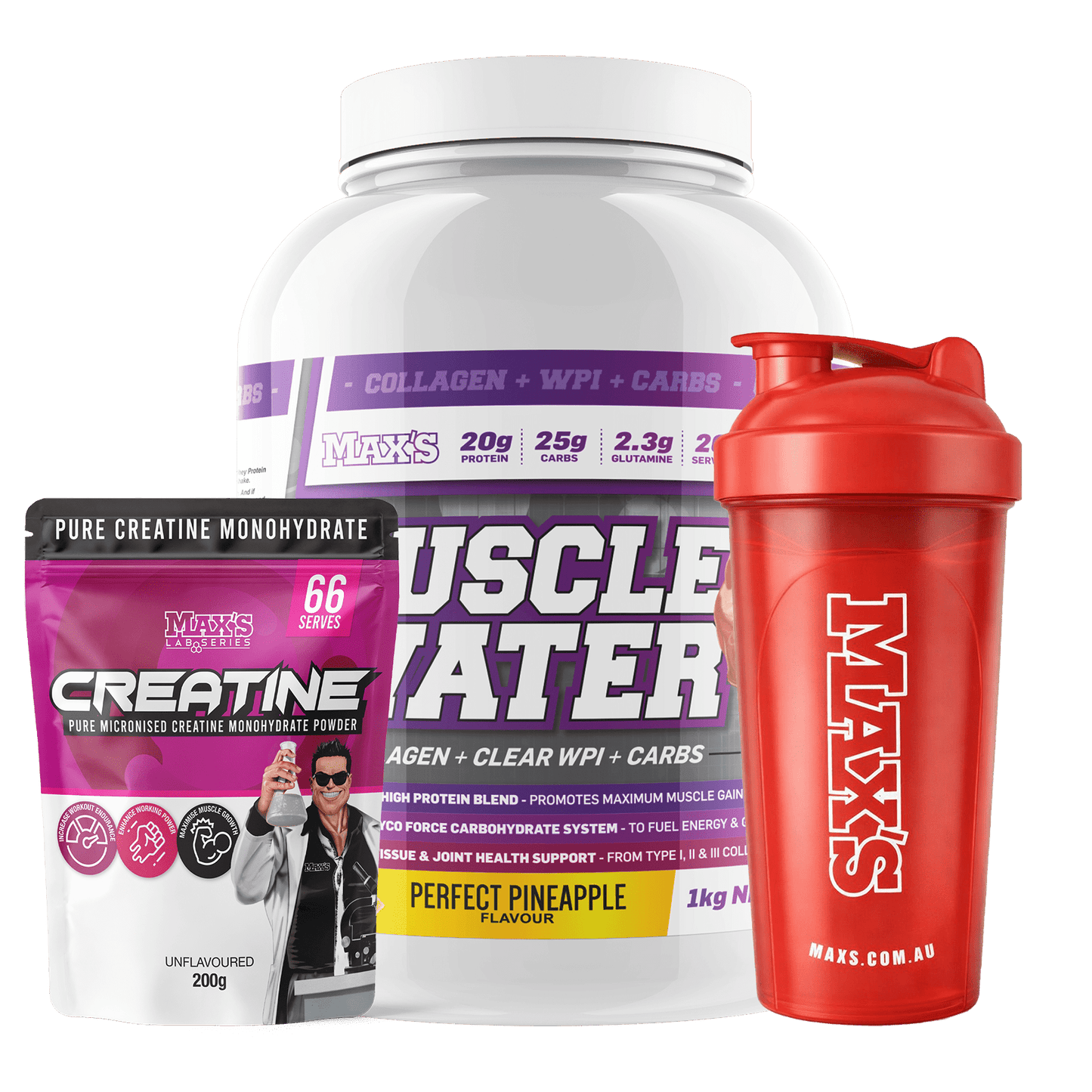 MAX'S MUSCLE WATER Value Bundle