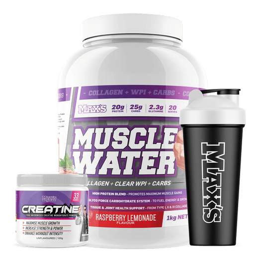 MAX'S MUSCLE WATER Value Bundle