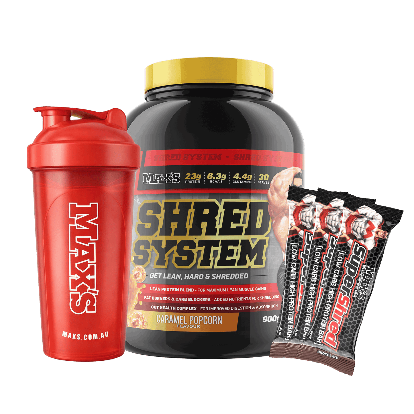 MAX'S Shred System Value Bundle 900g