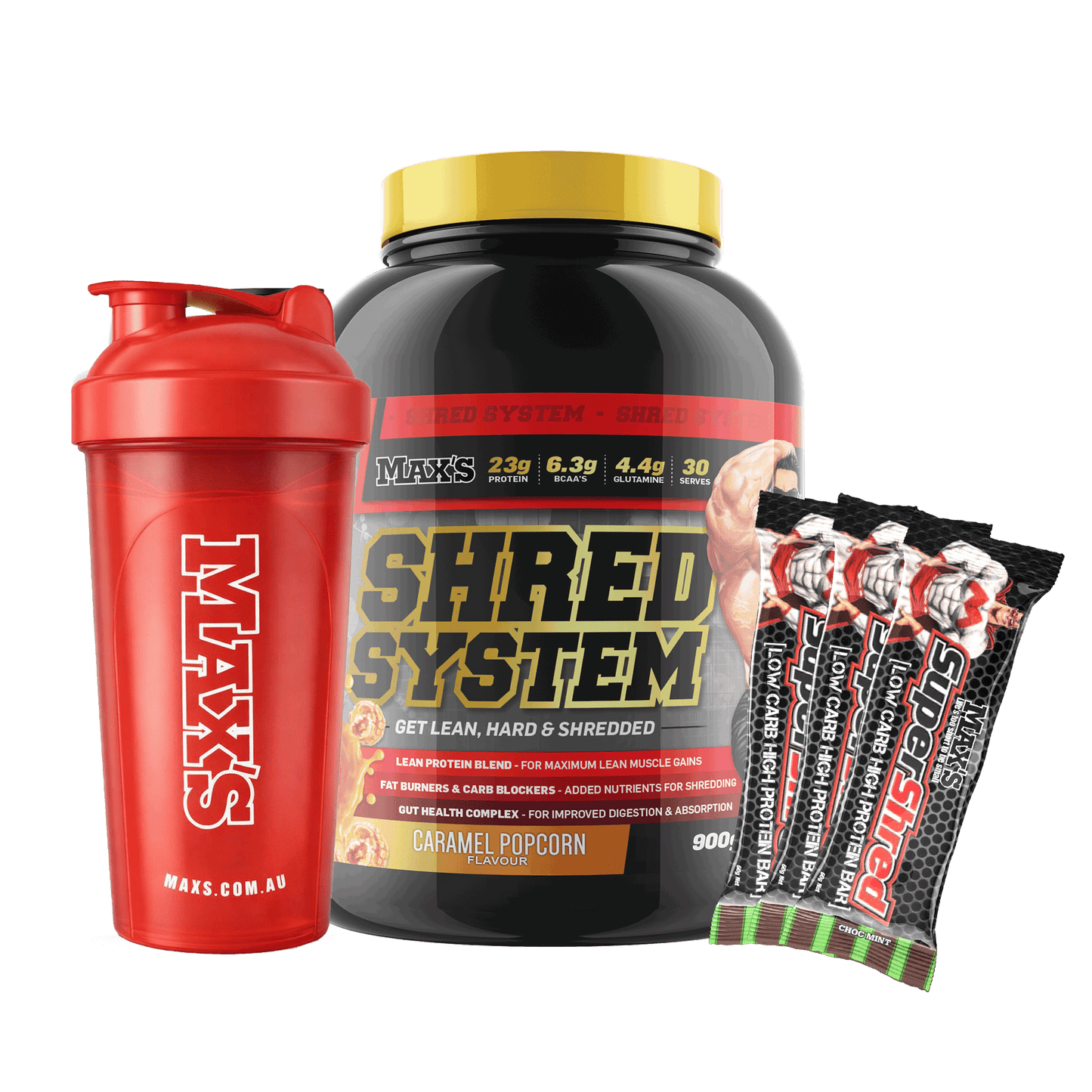 MAX'S Shred System Value Bundle 900g