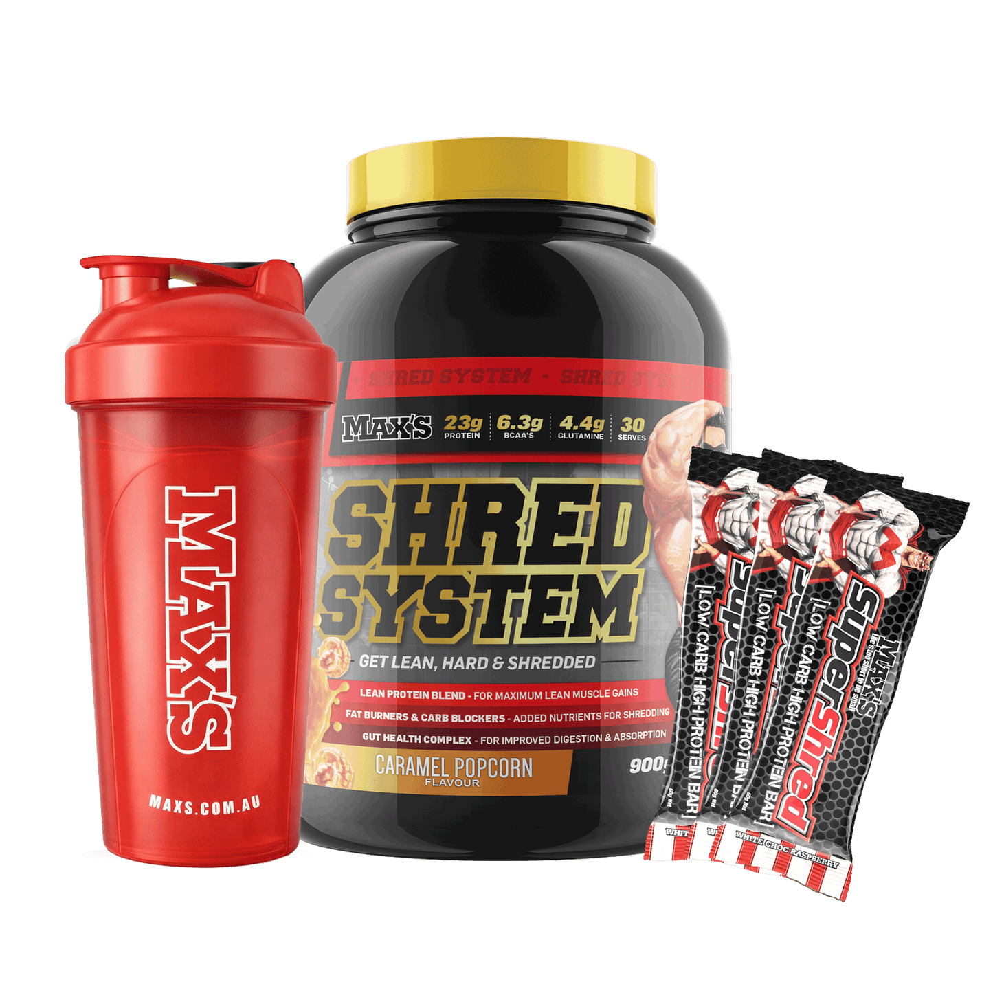 MAX'S Shred System Value Bundle 900g