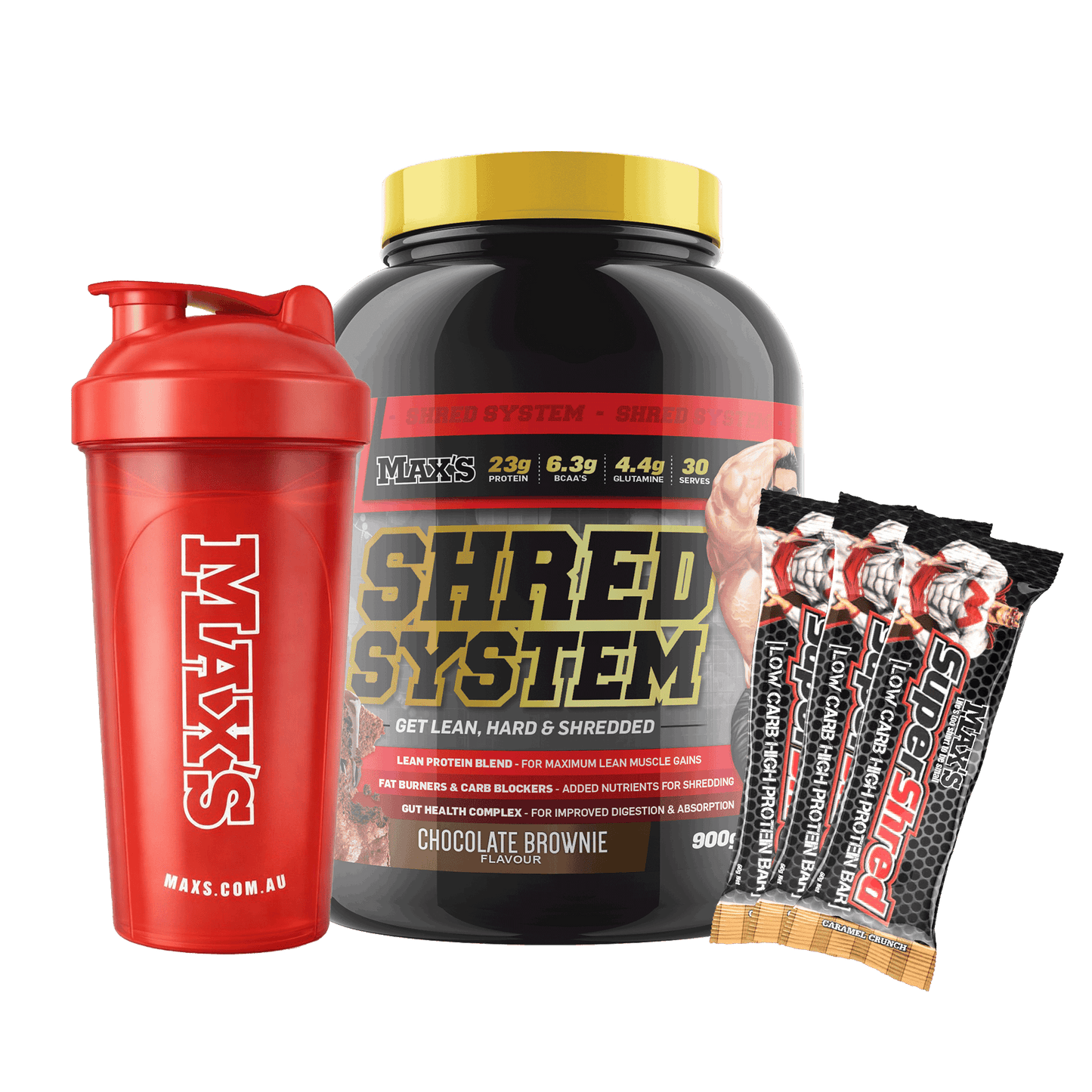 MAX'S Shred System Value Bundle 900g