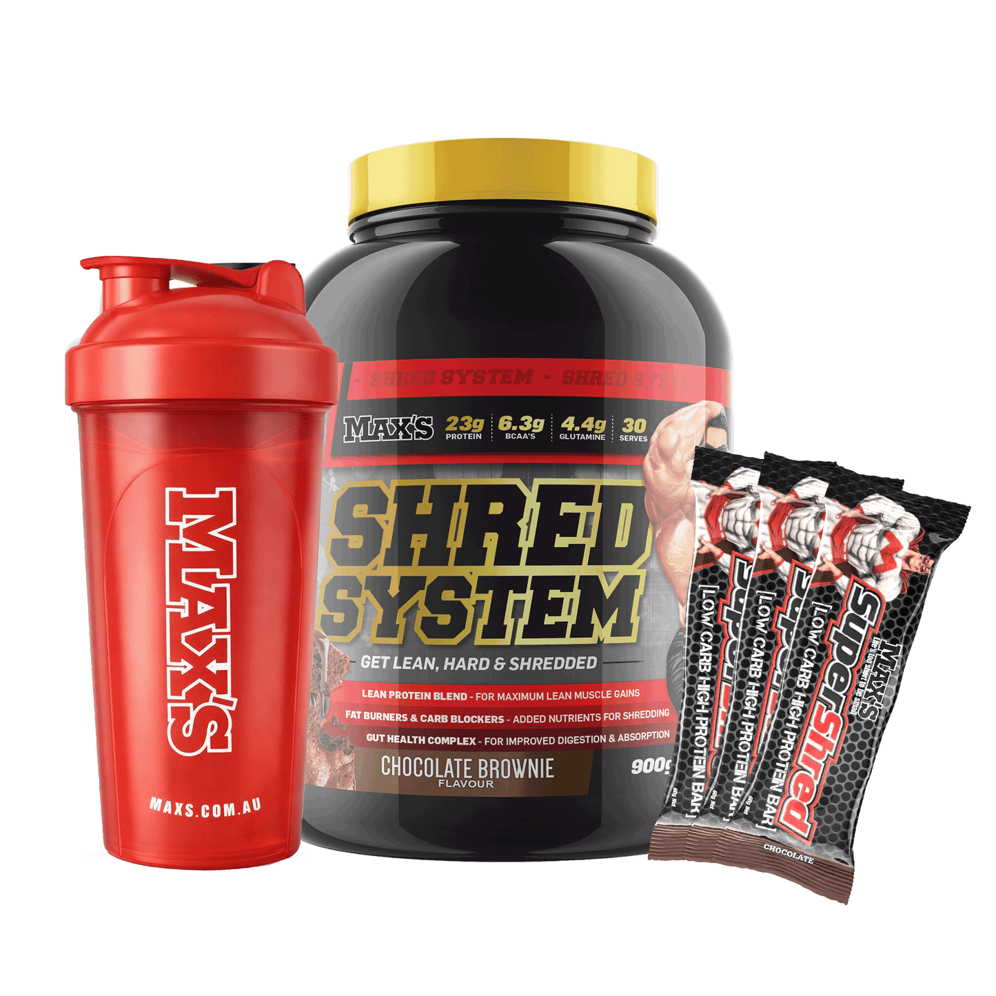 MAX'S Shred System Value Bundle 900g