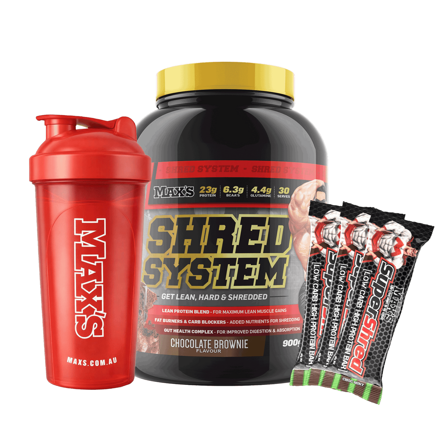 MAX'S Shred System Value Bundle 900g