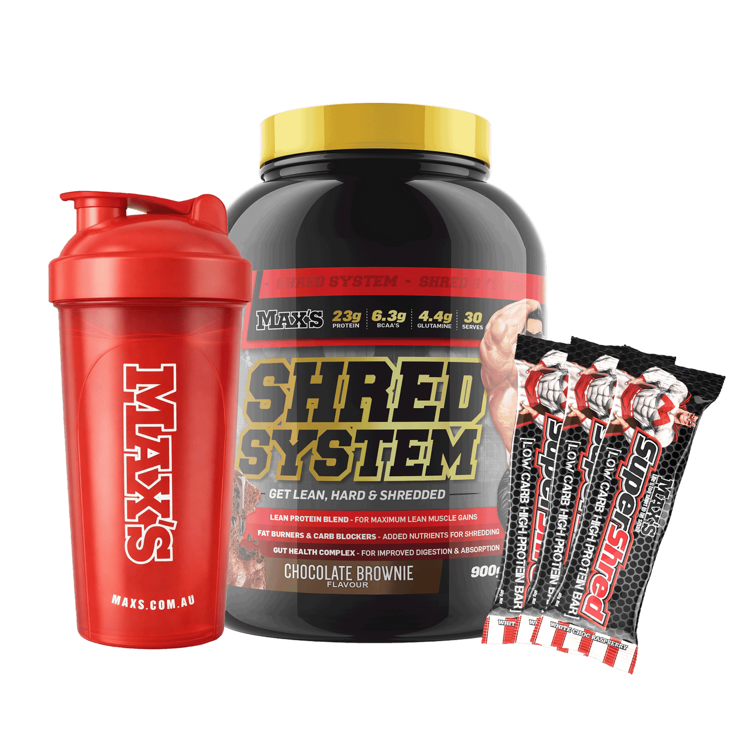 MAX'S Shred System Value Bundle 900g