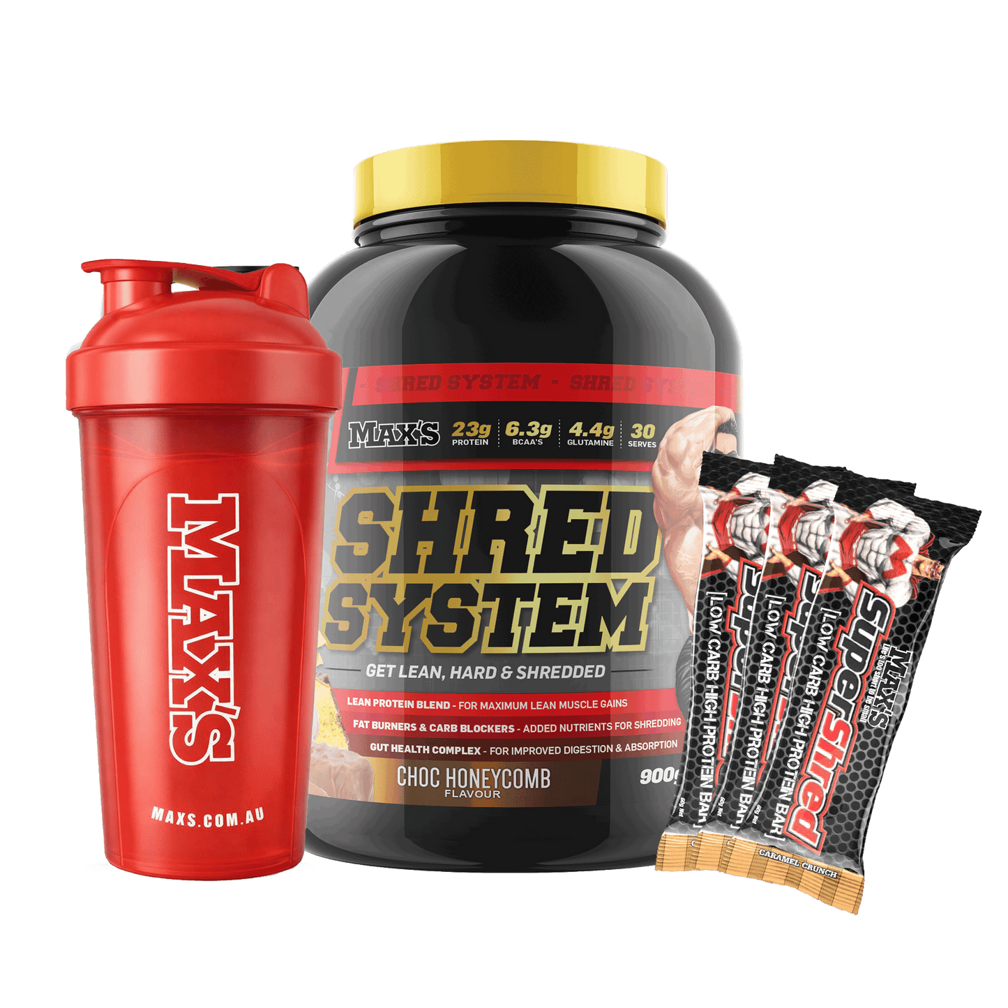 MAX'S Shred System Value Bundle 900g