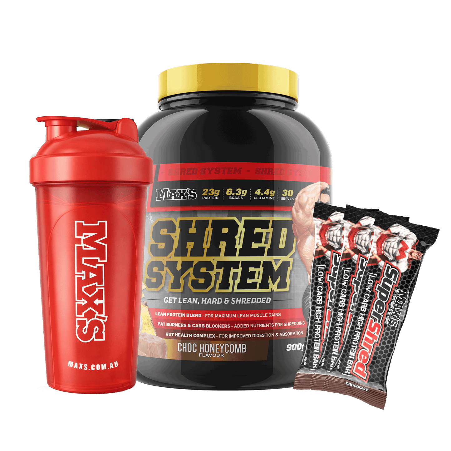 MAX'S Shred System Value Bundle 900g