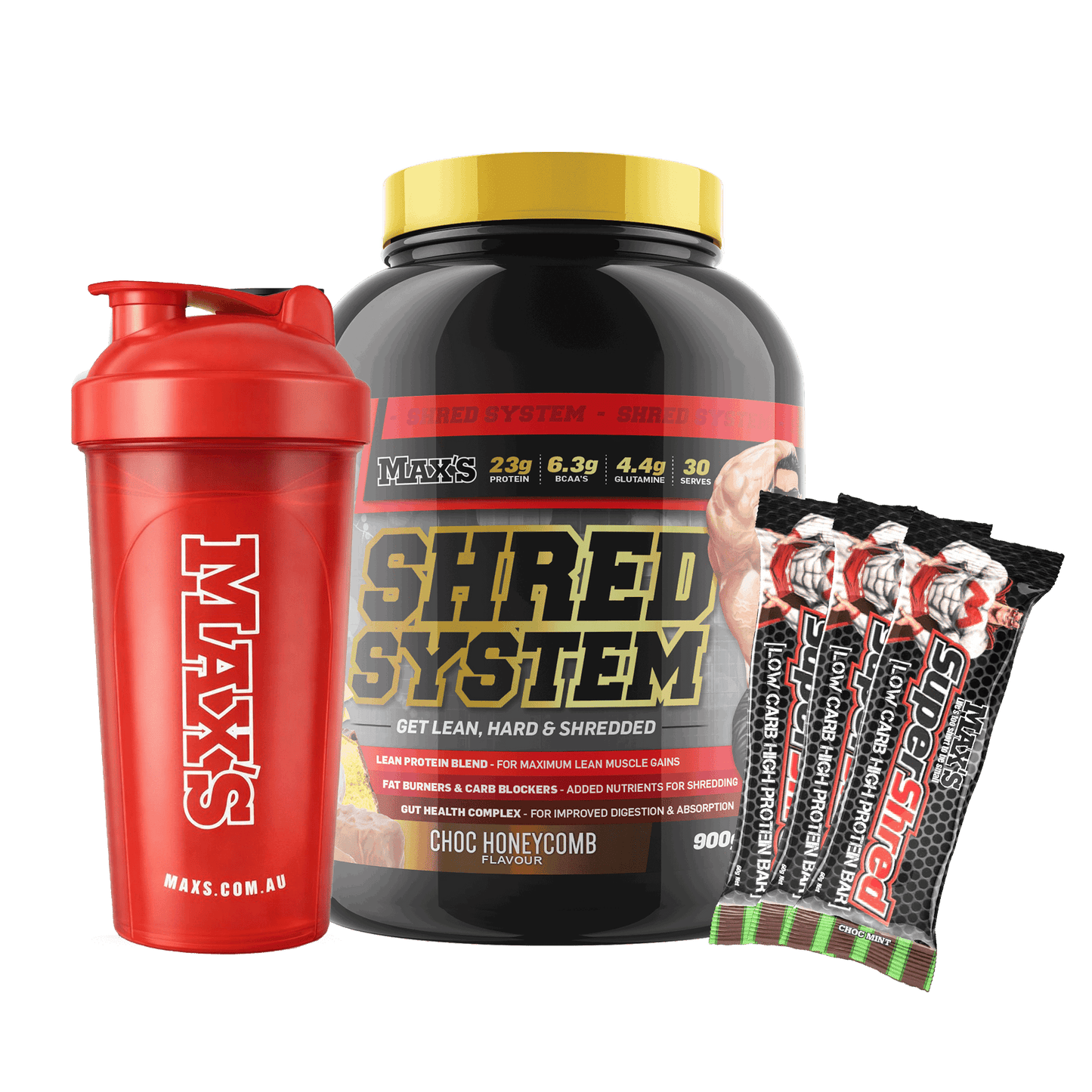 MAX'S Shred System Value Bundle 900g