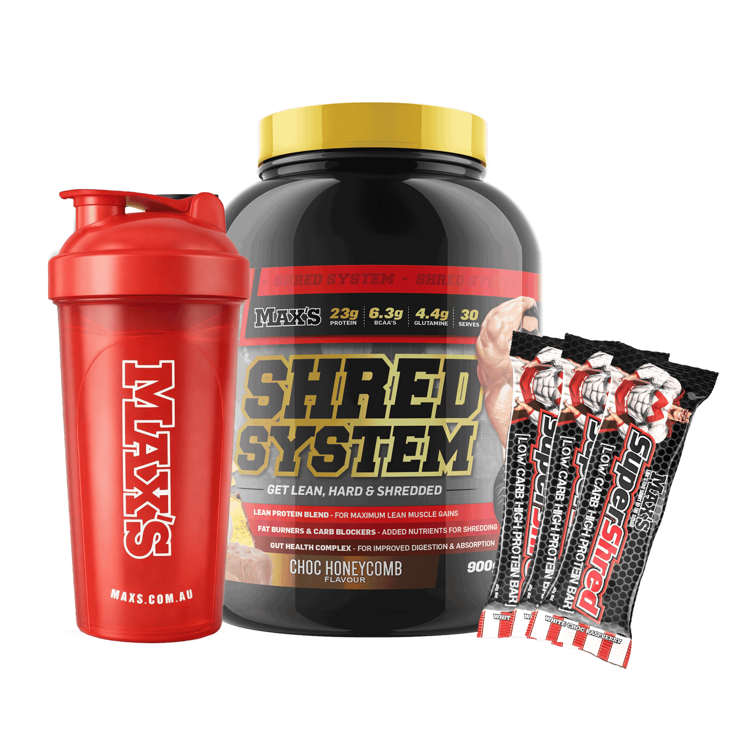 MAX'S Shred System Value Bundle 900g