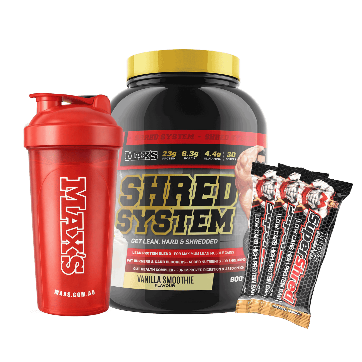 MAX'S Shred System Value Bundle 900g
