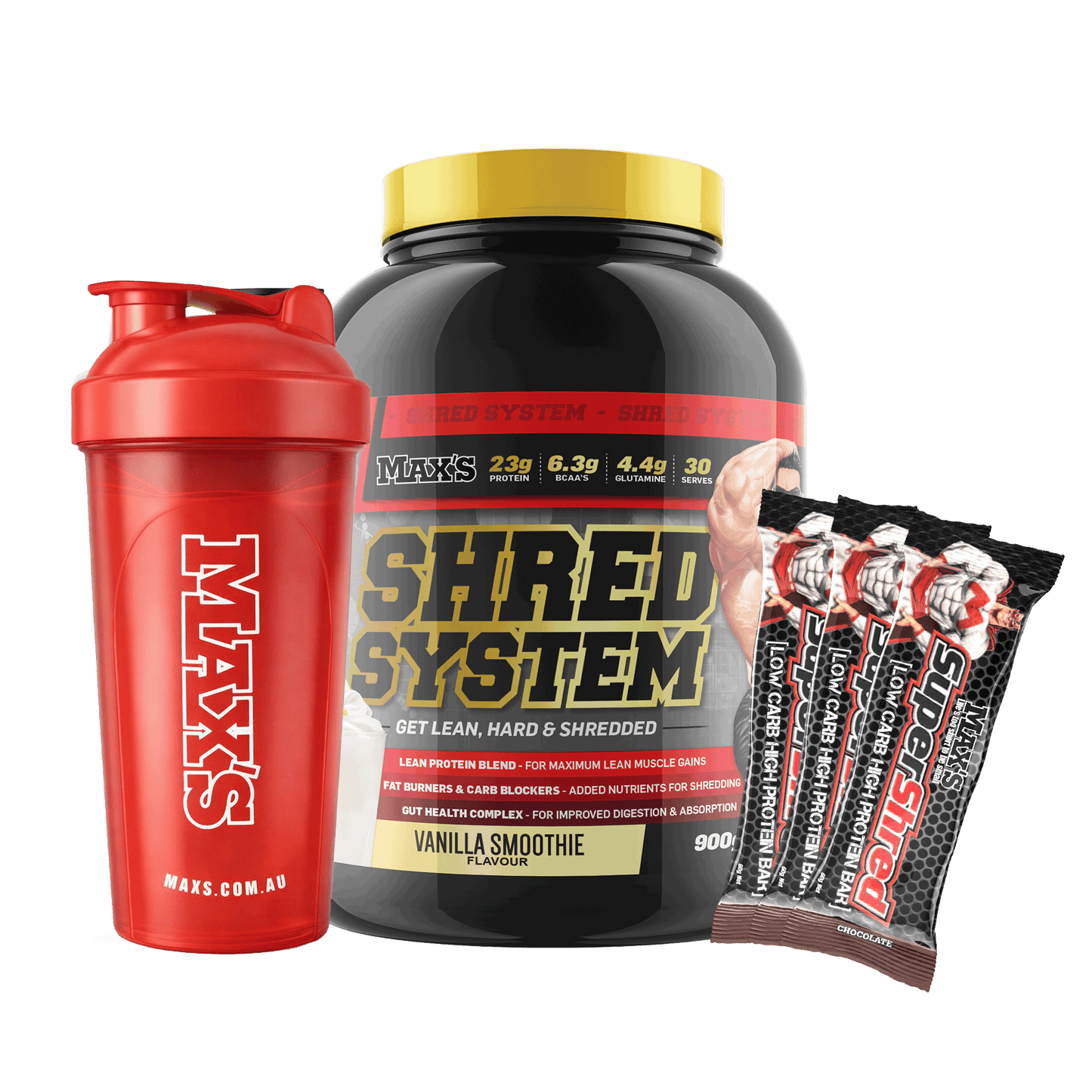 MAX'S Shred System Value Bundle 900g