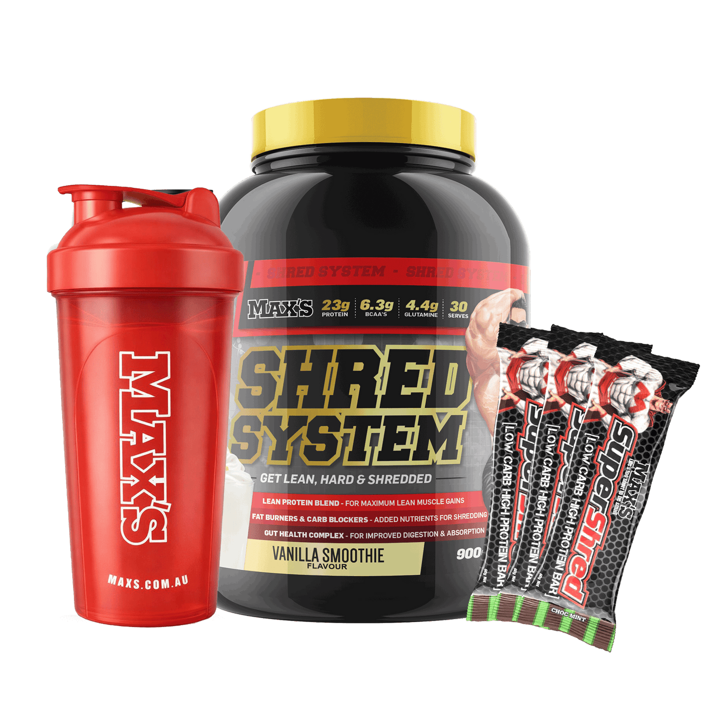 MAX'S Shred System Value Bundle 900g