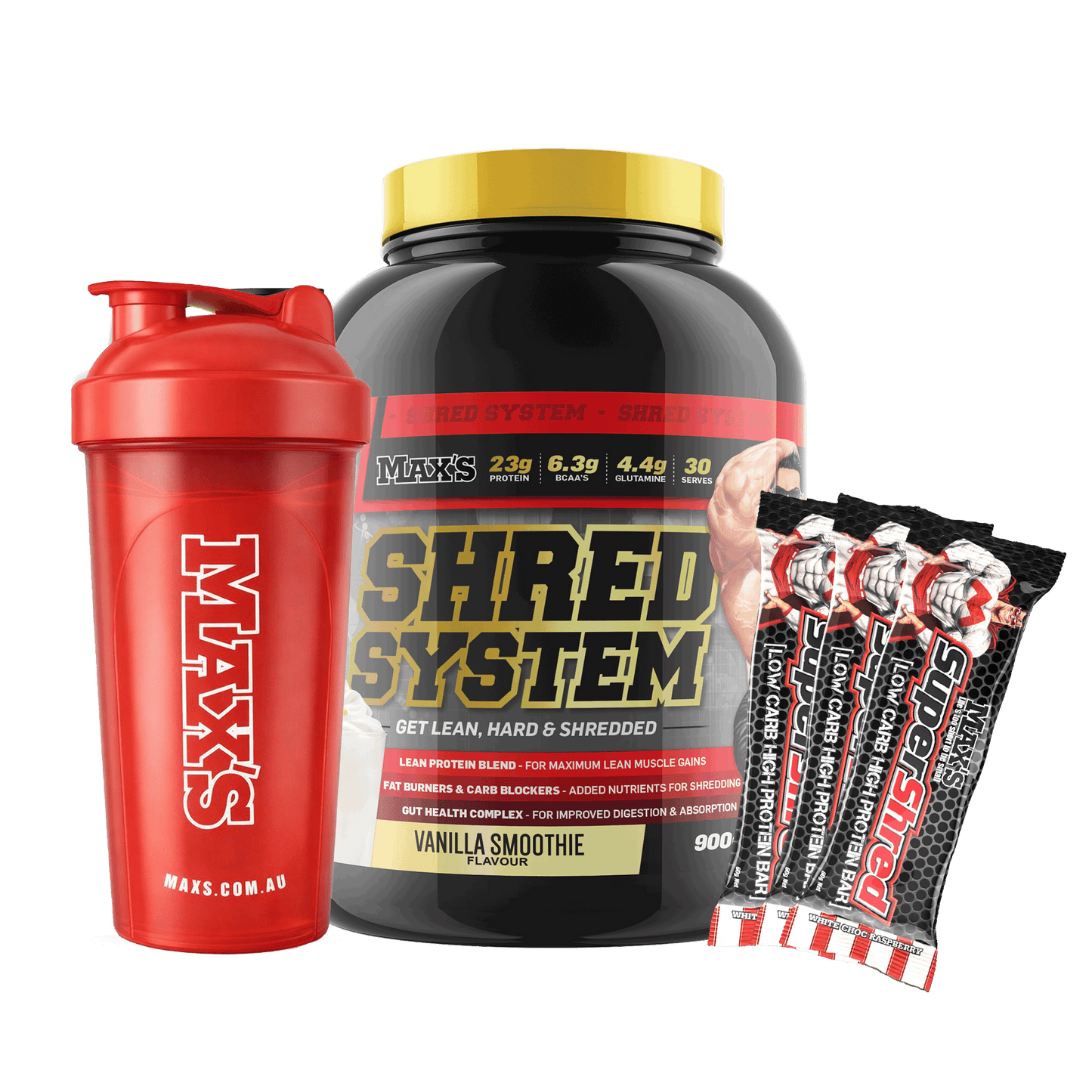 MAX'S Shred System Value Bundle 900g