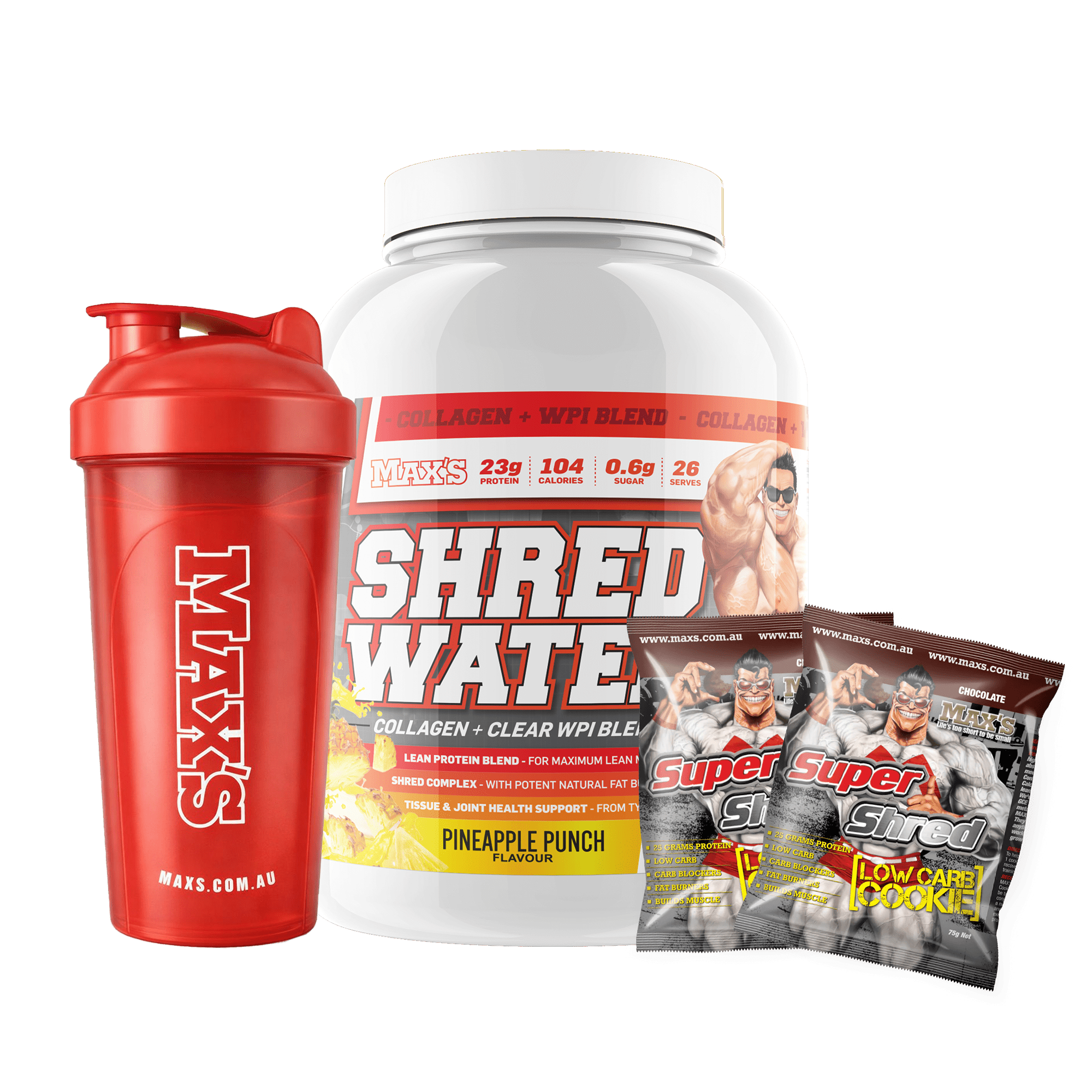 Shred Water Value Bundle - FREE COOKIES