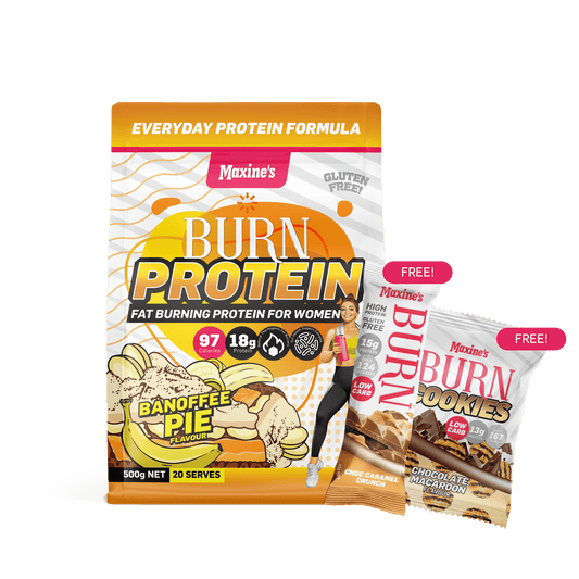 CWMP - Maxine's Burn Protein Starter Bundle 500g - BANOFFEE PIE