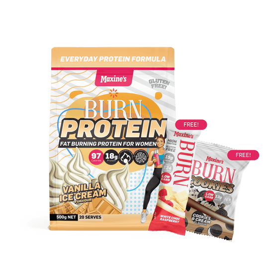 CWMP - Maxine's Burn Protein Starter Bundle 500g - VANILLA ICE CREAM