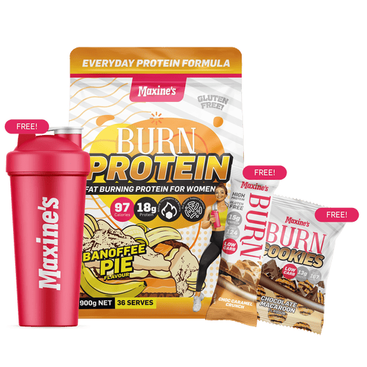 CWMP - Maxine's Burn Protein Value Bundle 900g - BANOFFEE PIE