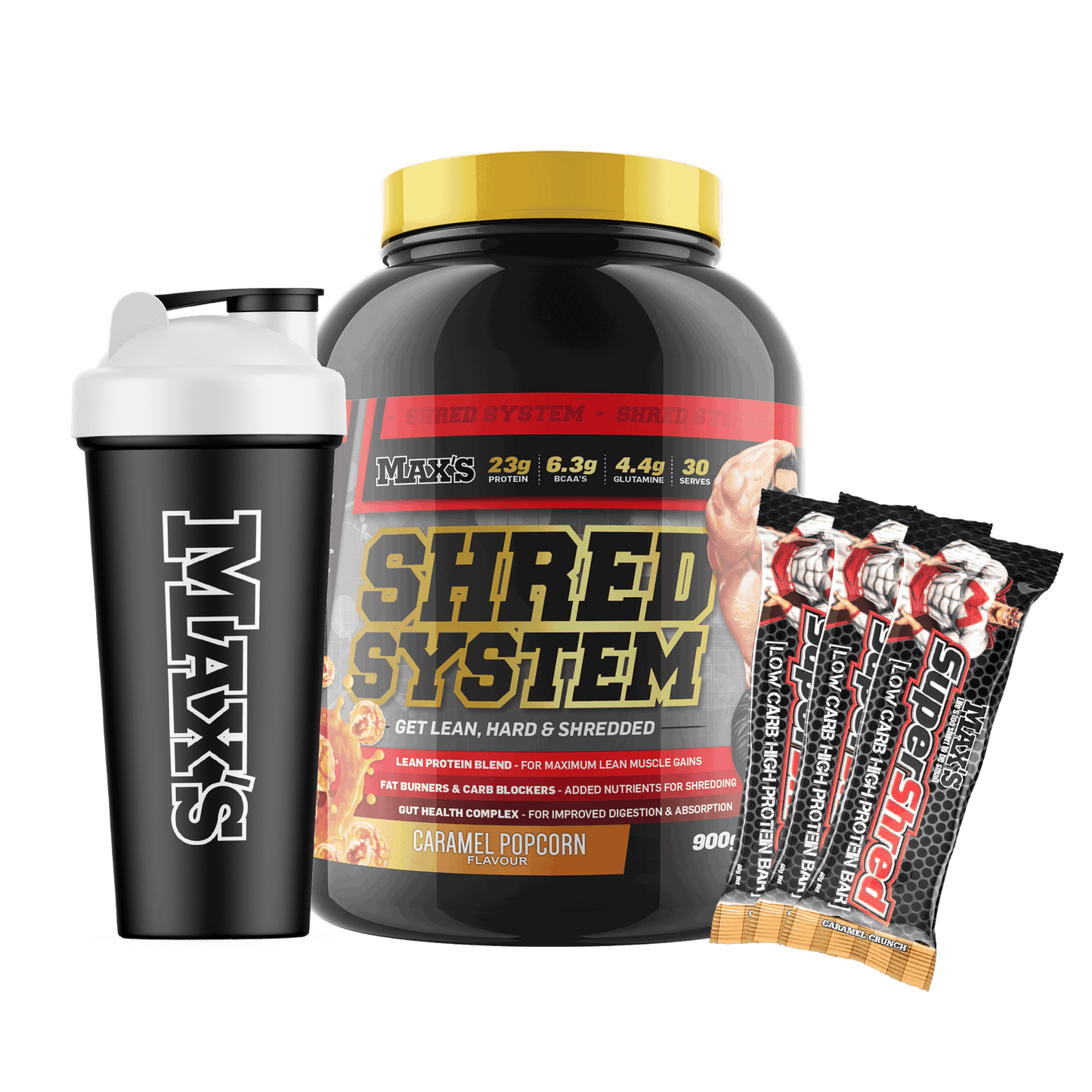 MAX'S Shred System Value Bundle 900g