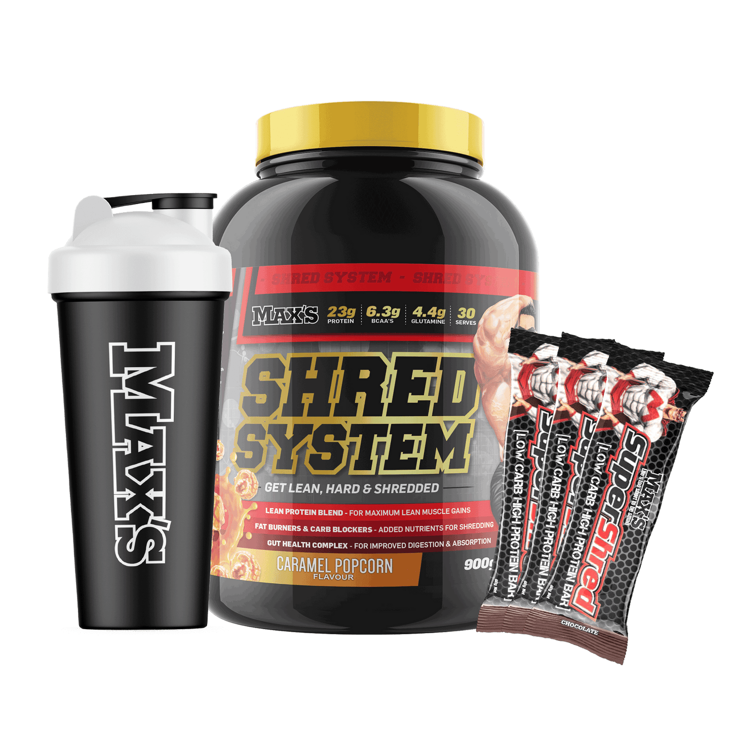 MAX'S Shred System Value Bundle 900g