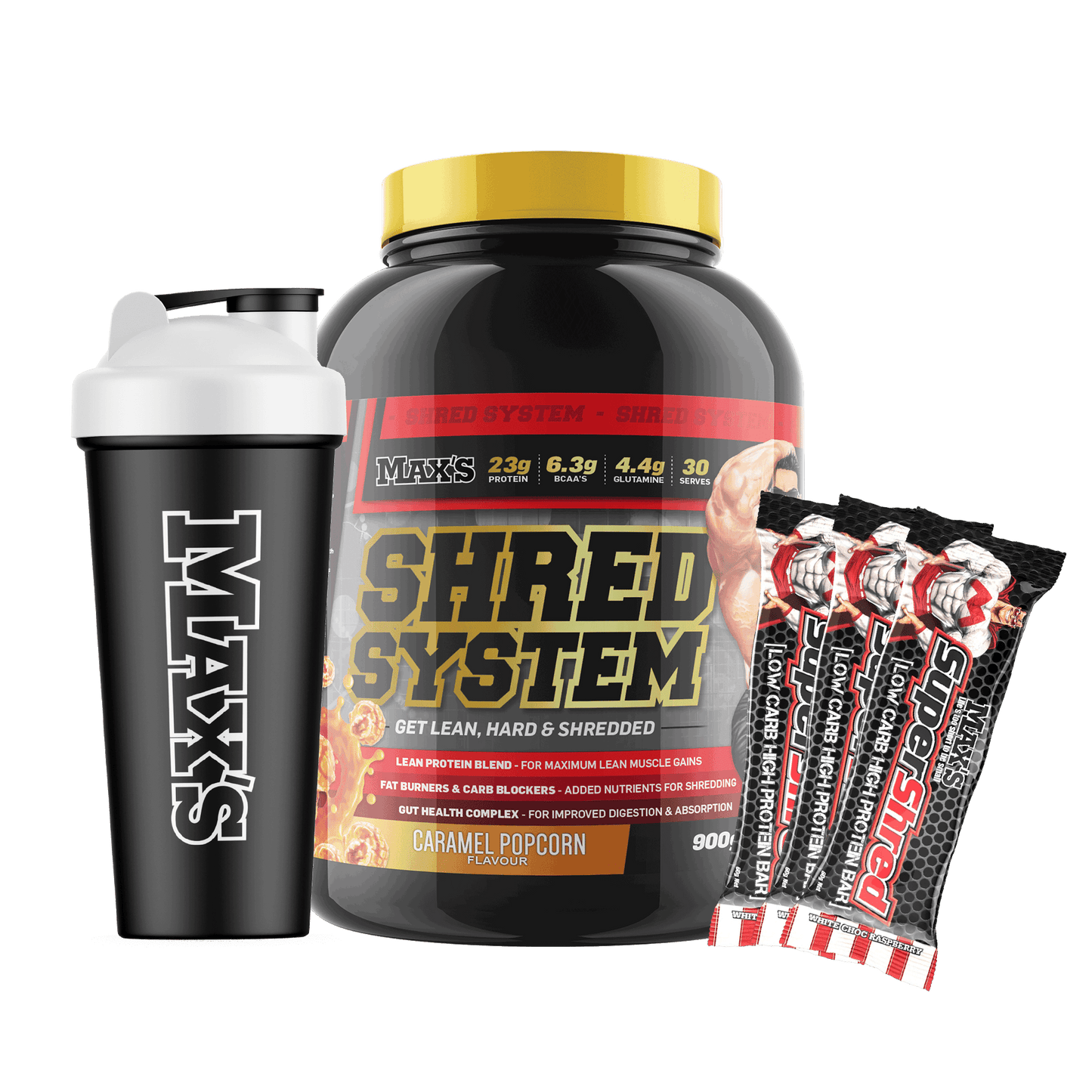 MAX'S Shred System Value Bundle 900g