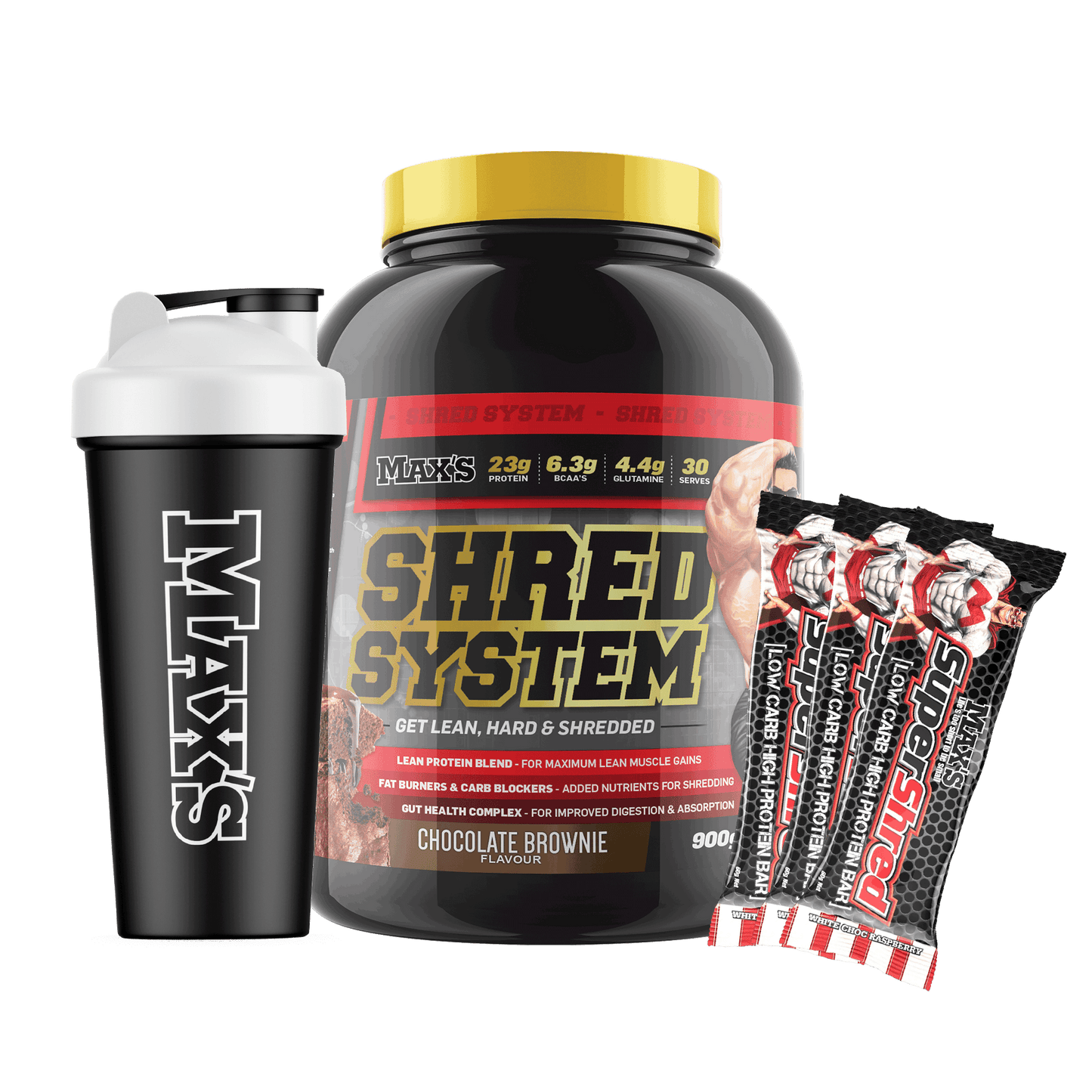 MAX'S Shred System Value Bundle 900g