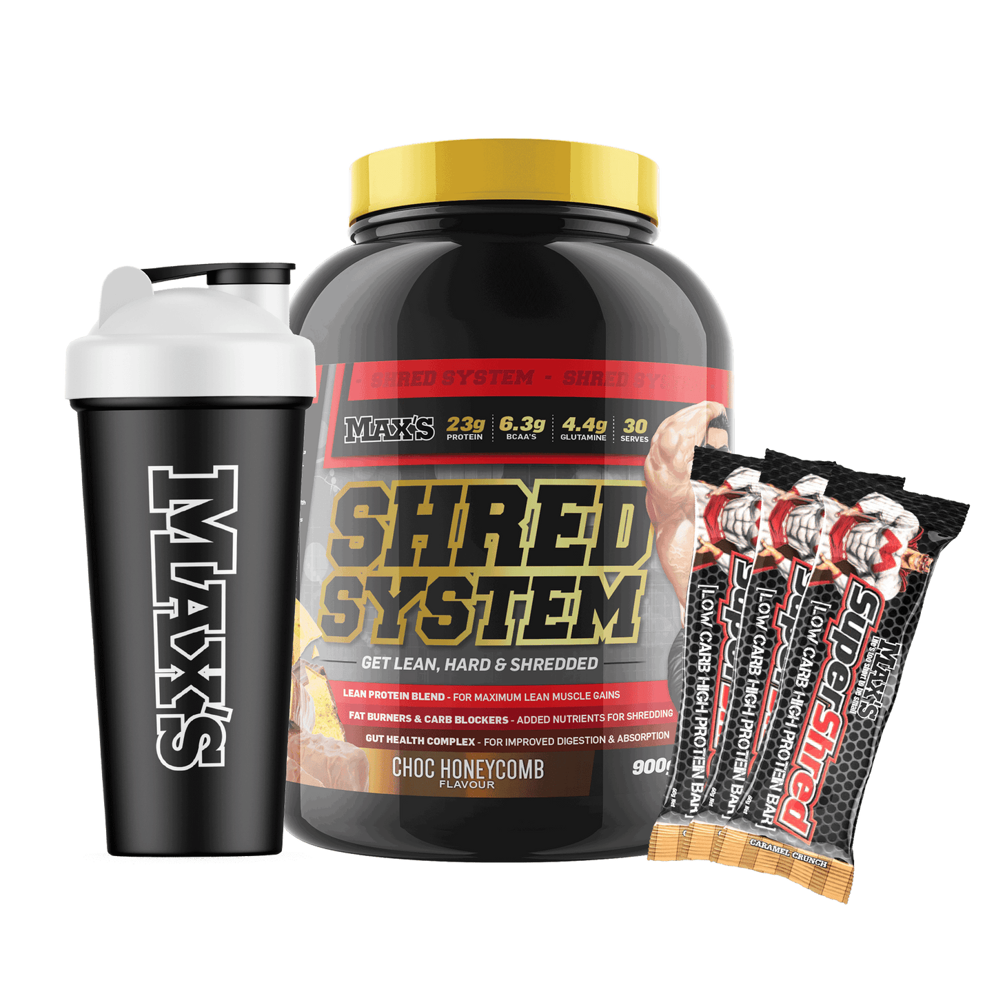 MAX'S Shred System Value Bundle 900g