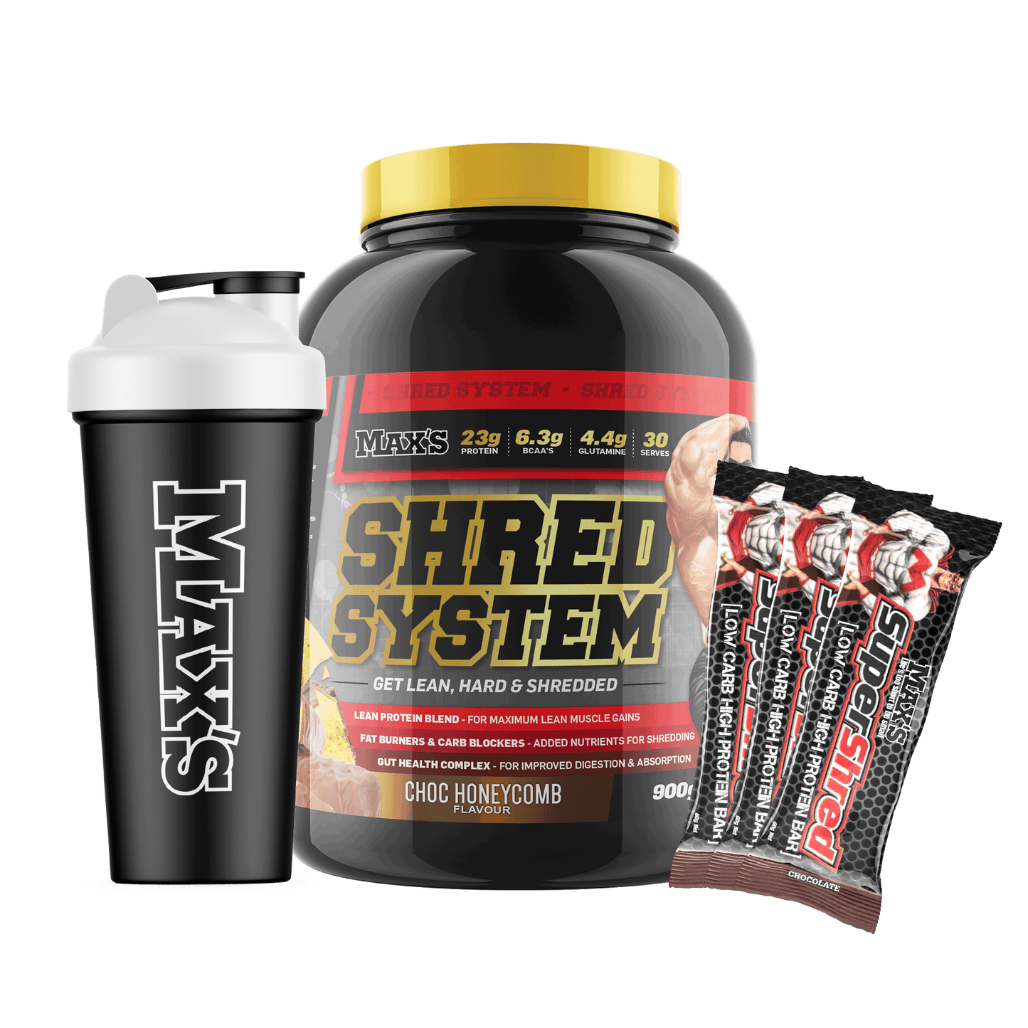 MAX'S Shred System Value Bundle 900g