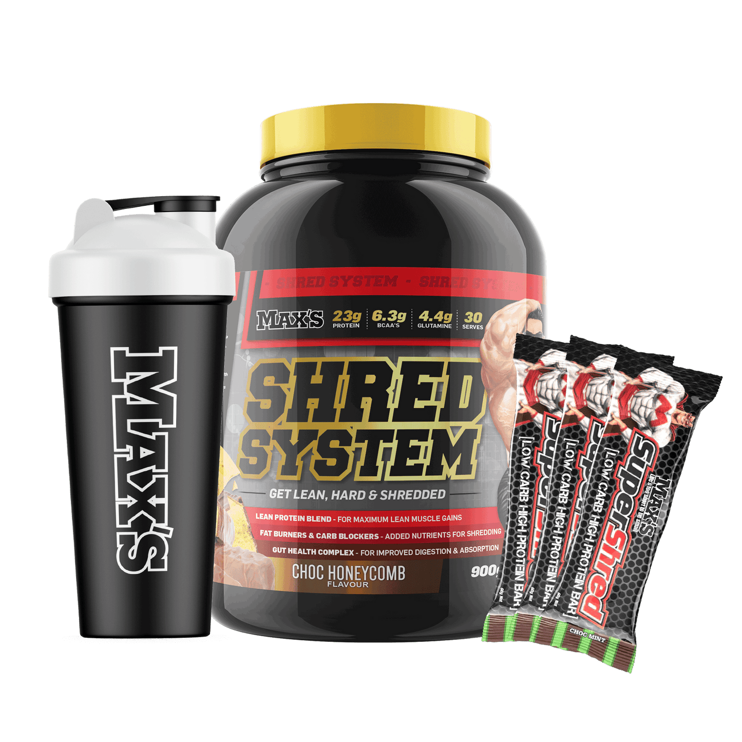 MAX'S Shred System Value Bundle 900g