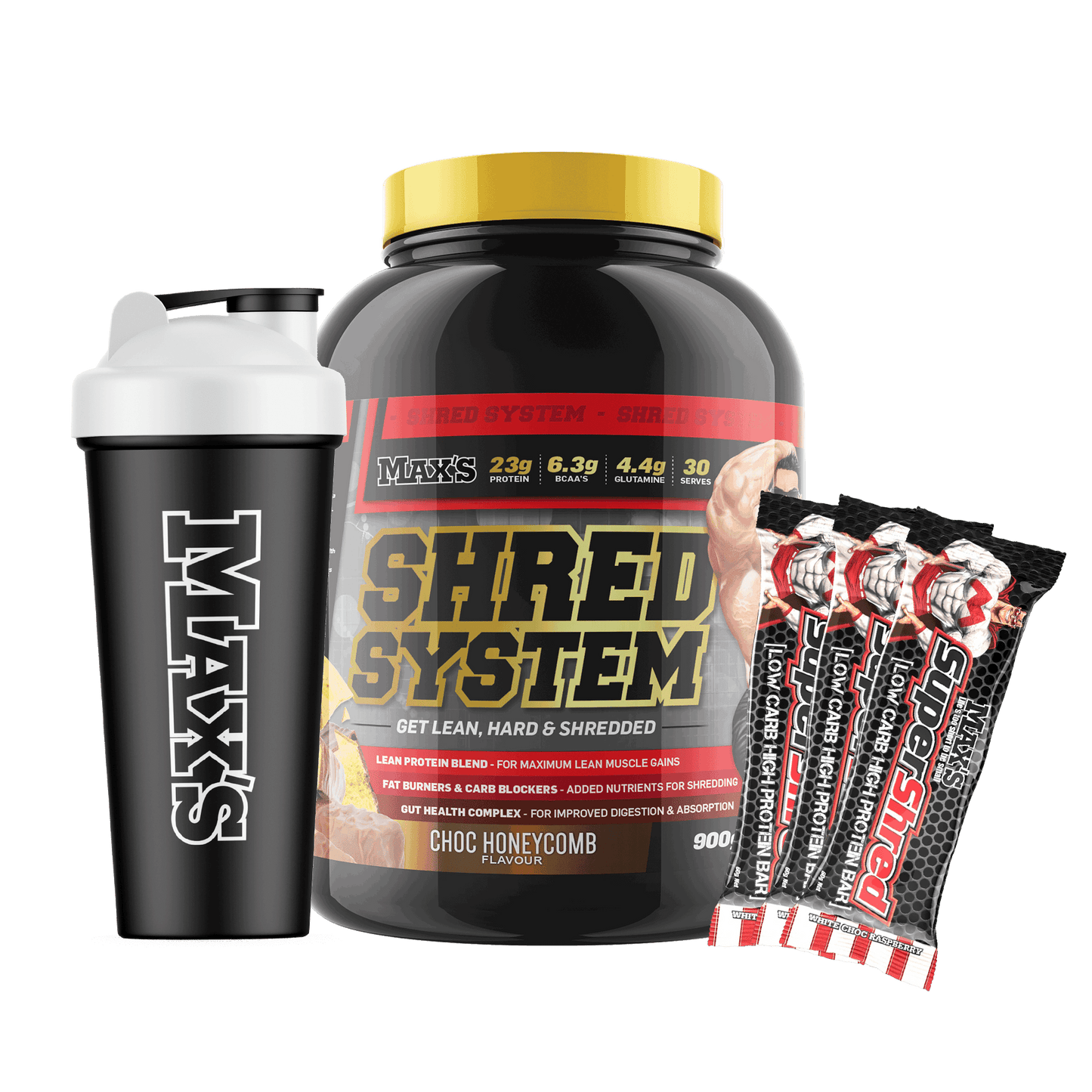 MAX'S Shred System Value Bundle 900g