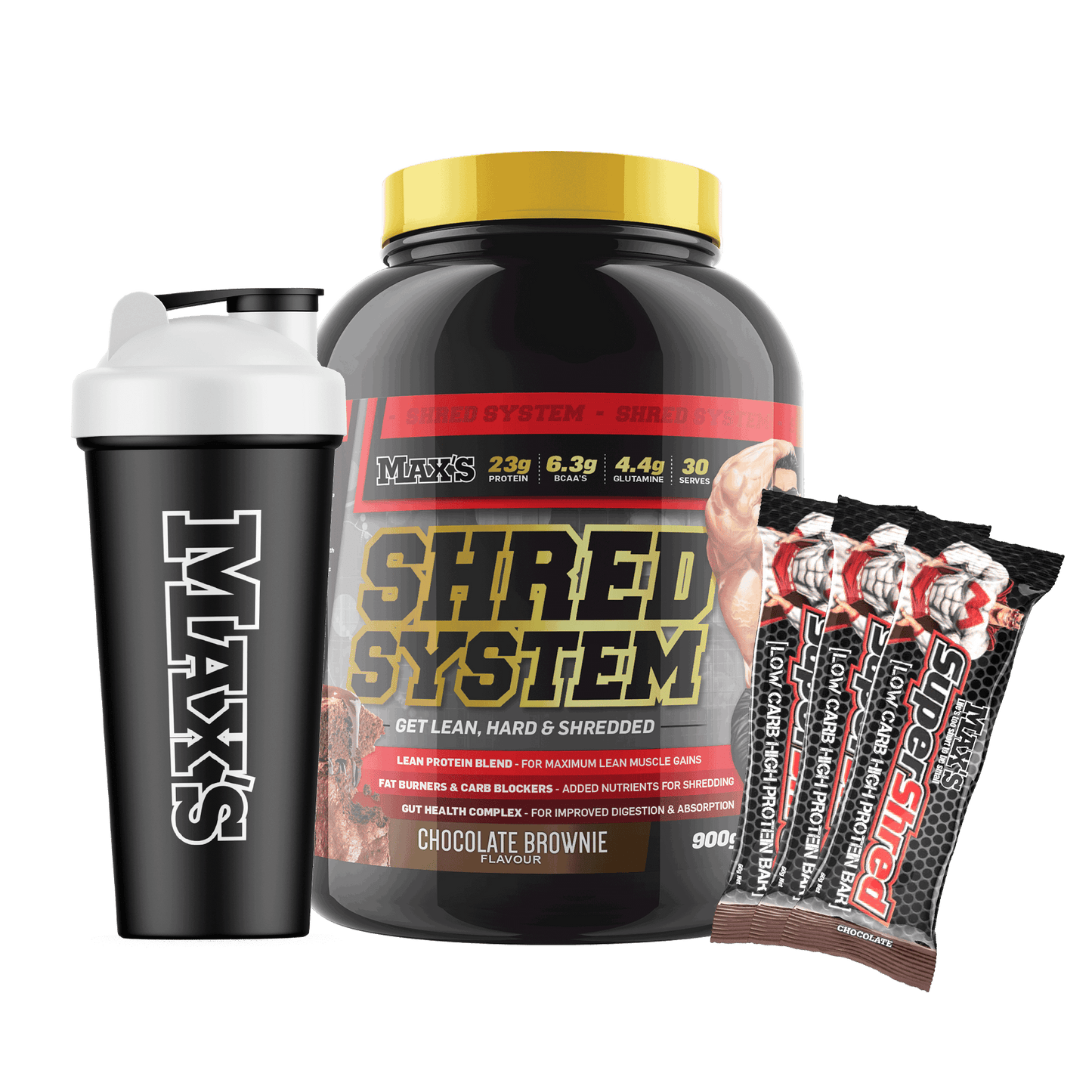 MAX'S Shred System Value Bundle 900g