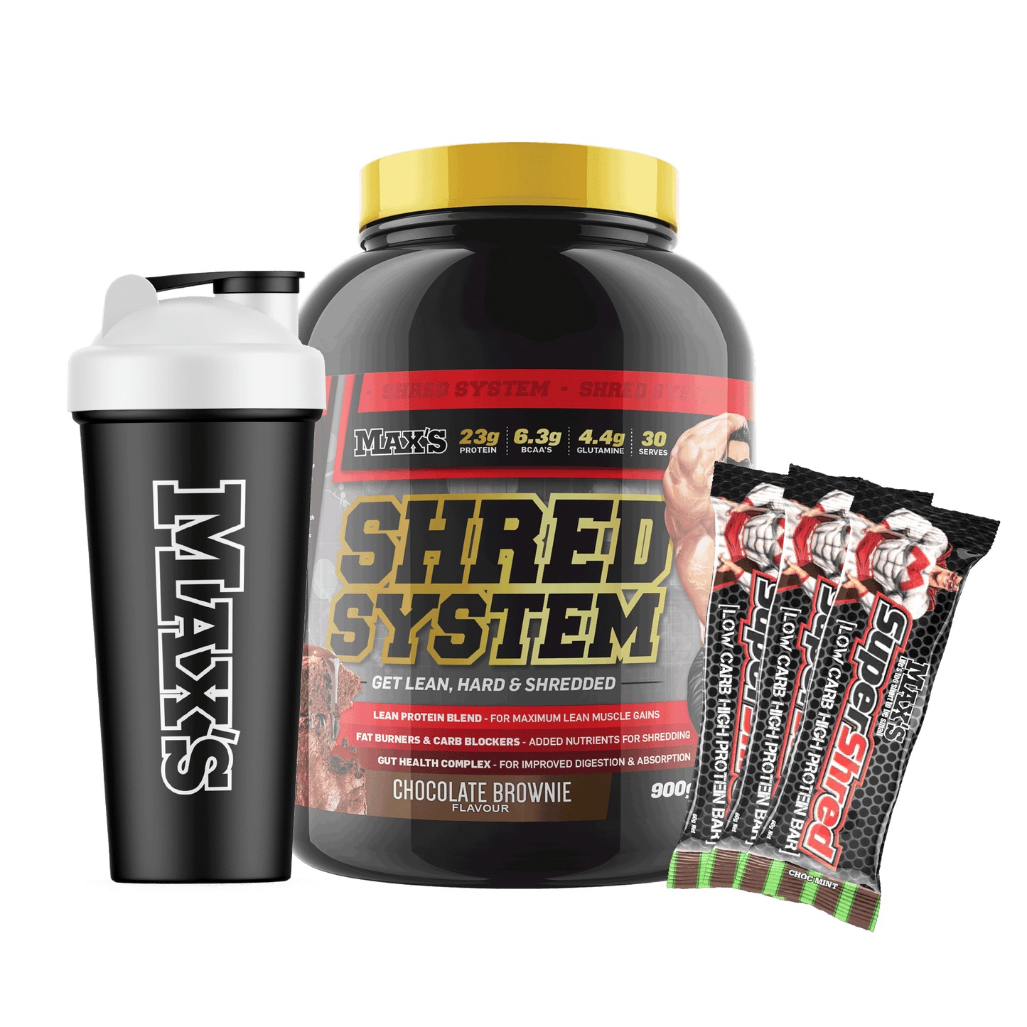 MAX'S Shred System Value Bundle 900g