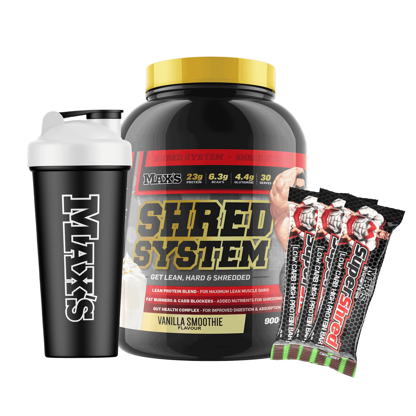 MAX'S Shred System Value Bundle 900g