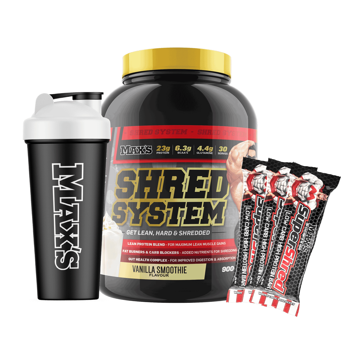 MAX'S Shred System Value Bundle 900g