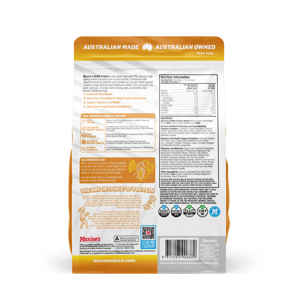 CWMP - Maxine's Burn 900g Banoffee Pie