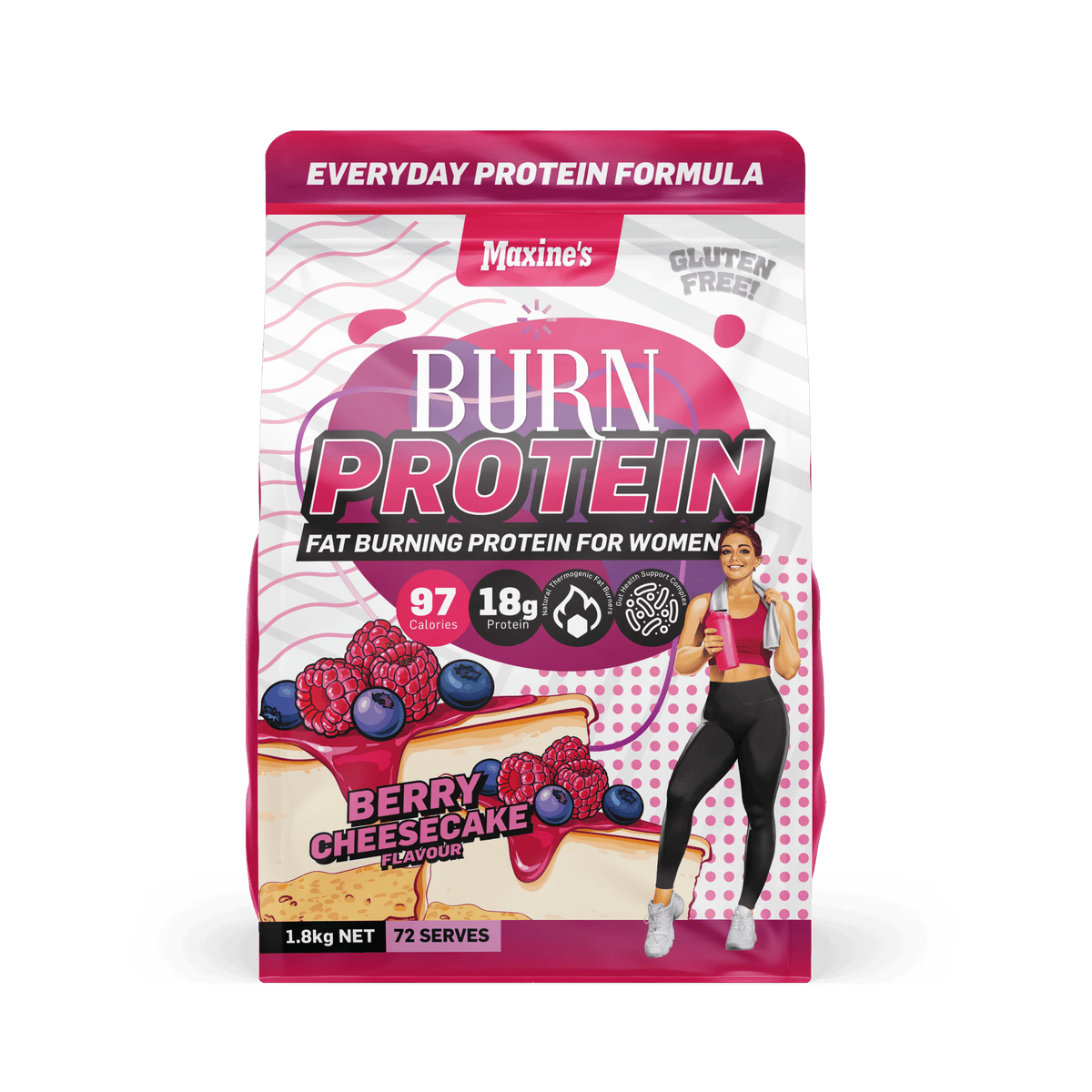 CWMP - Maxine's Burn 1.8kg Berry Cheese Cake