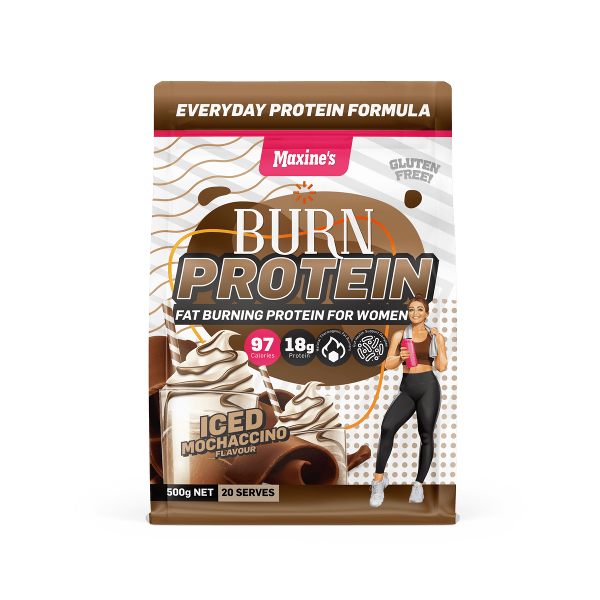 CWMP - Maxine's Burn 500g Iced Mochachino