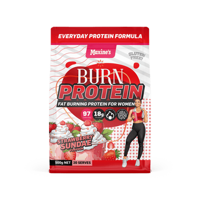 CWMP - Maxine's Burn 500g Strawberry Sundae