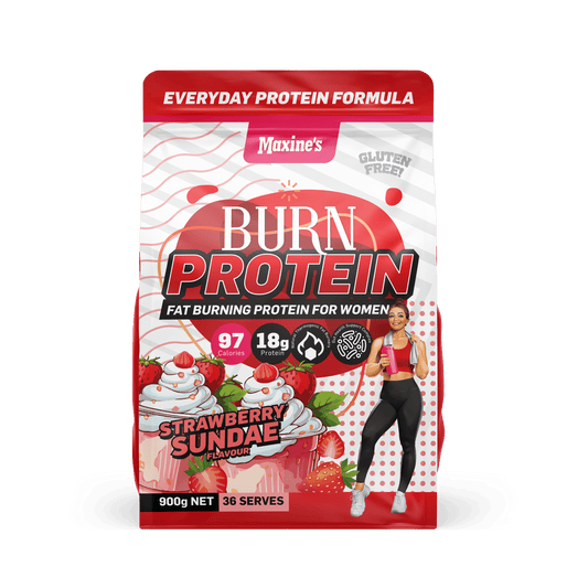 CWMP - Maxine's Burn 900g Strawberry Sundae