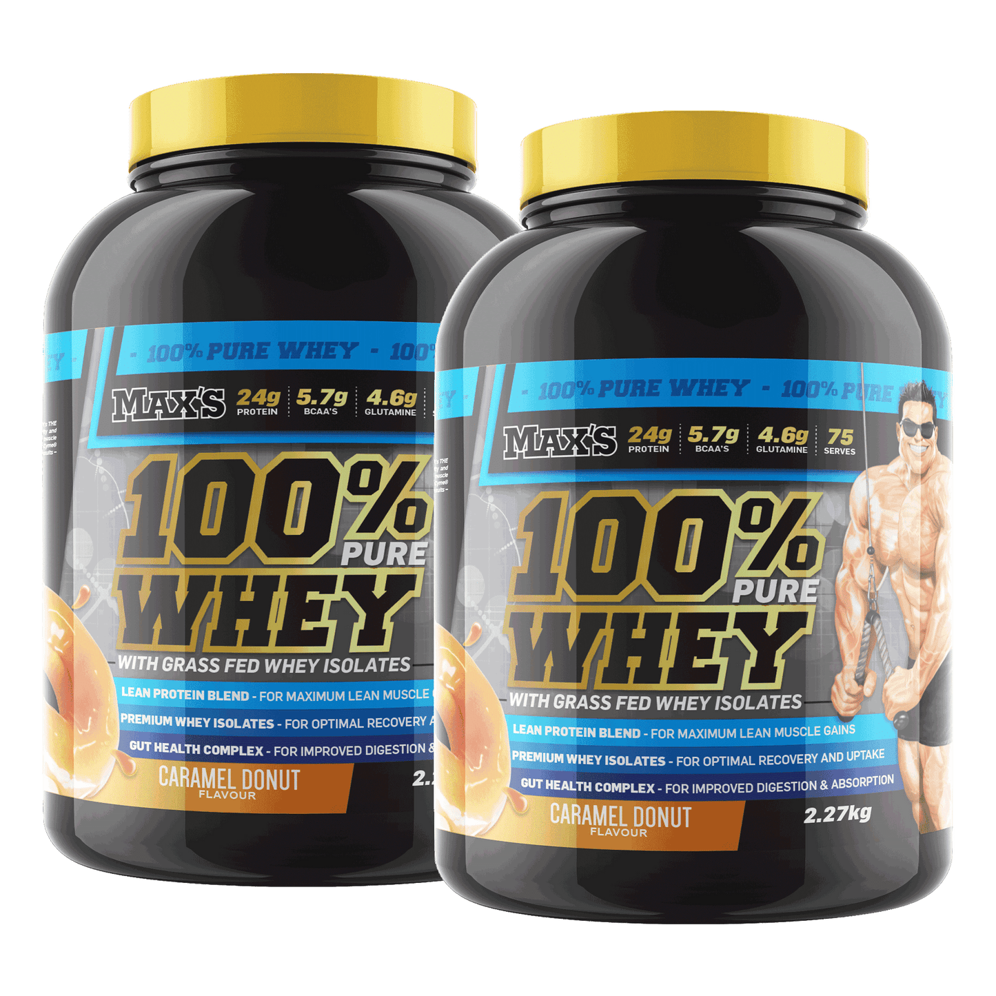 Twin Pack: 100% Whey Protein